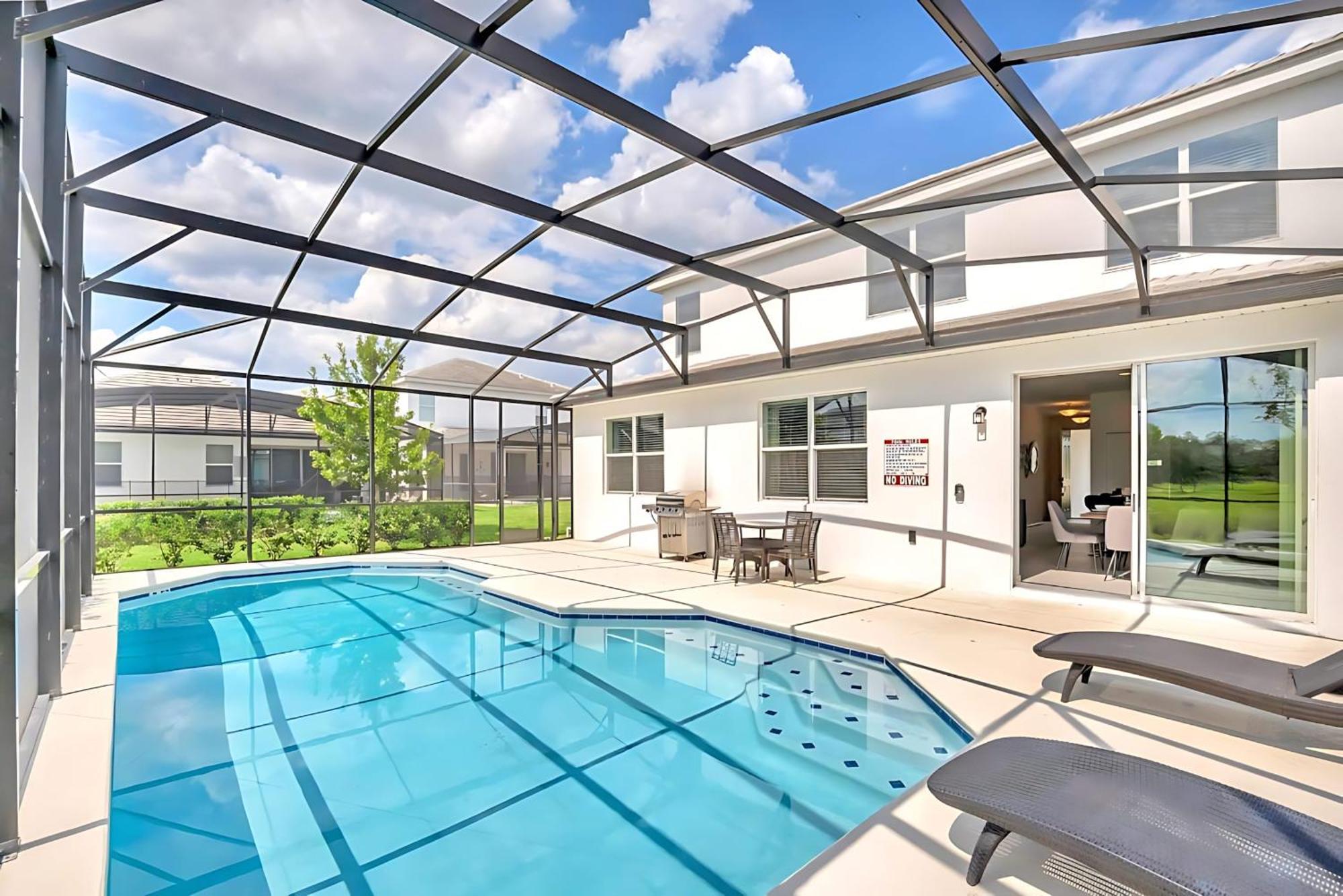Family Resort - 6Br Mansion - Private Pool, Home Theater, Bbq And More Kissimmee Zewnętrze zdjęcie