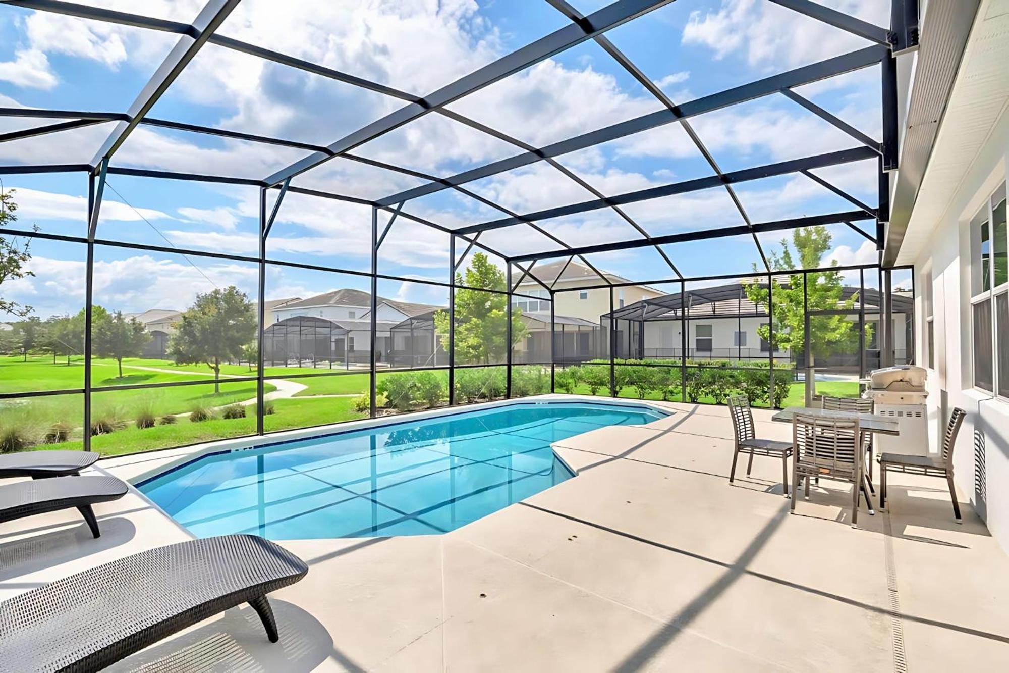 Family Resort - 6Br Mansion - Private Pool, Home Theater, Bbq And More Kissimmee Zewnętrze zdjęcie