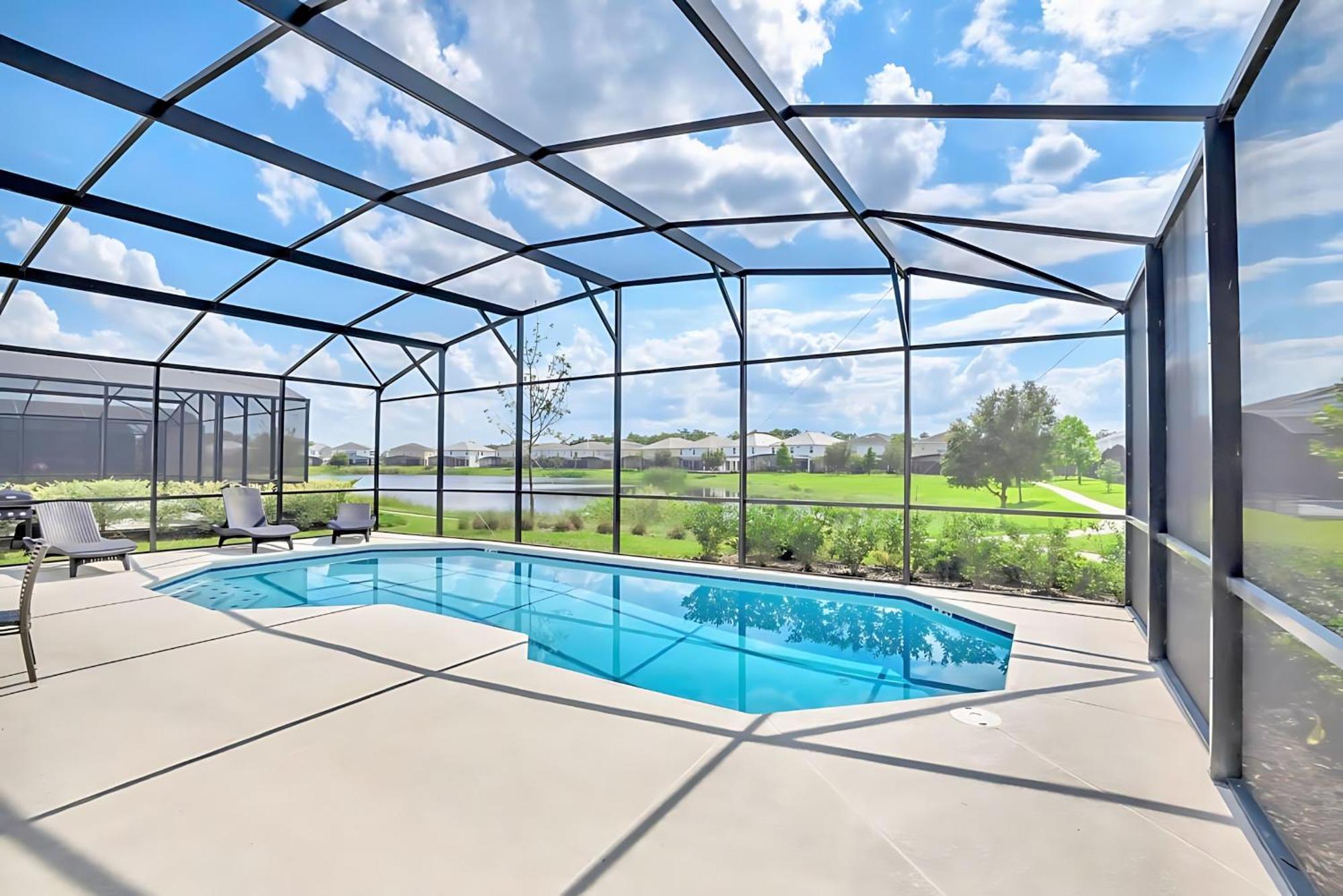 Family Resort - 6Br Mansion - Private Pool, Home Theater, Bbq And More Kissimmee Zewnętrze zdjęcie